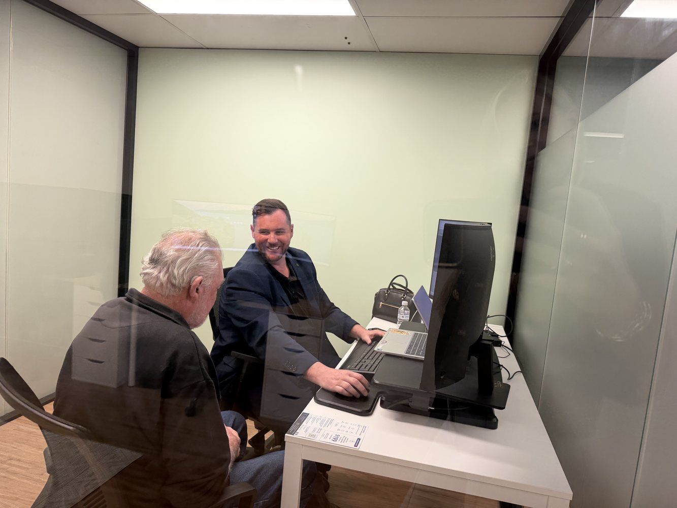 An assessment at the Sunshine Coast clinic